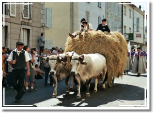 Charette de foin