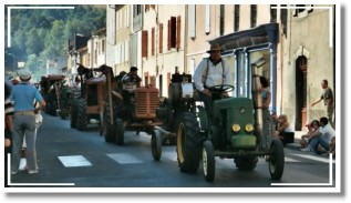 Défilé de tracteurs