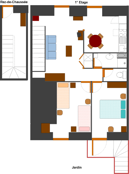 Plan de la maison